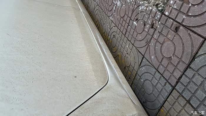 【图】早上急急忙忙出门,又刮了_标致408论坛