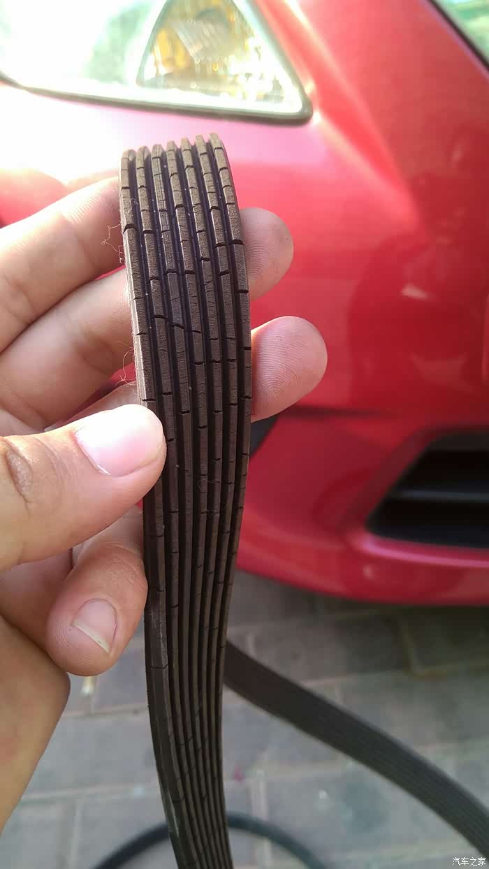 【图】换皮带了,加速时金属机关枪响声没了!_