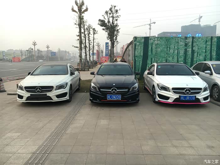 【图】四川乐山奔驰CLA车友2016年1月1日首