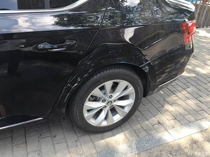 【图】4S店的这钣金水平太差了,。二次钣金对