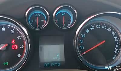 英朗2013手进 100元93油跑390公里国道和沿途