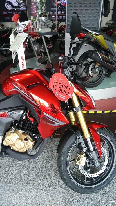 本田cbr190 试骑了一下