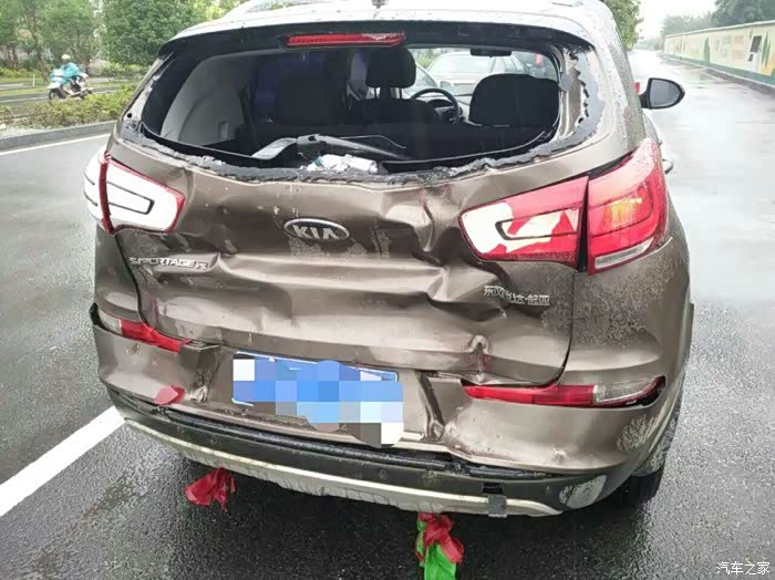 【图】新车追尾,折旧费怎么算啊,不开心