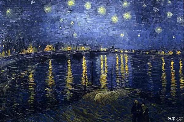 《星夜》幅既亲又茫风景画这可以从世纪风景画家老勃鲁盖尔视点风景
