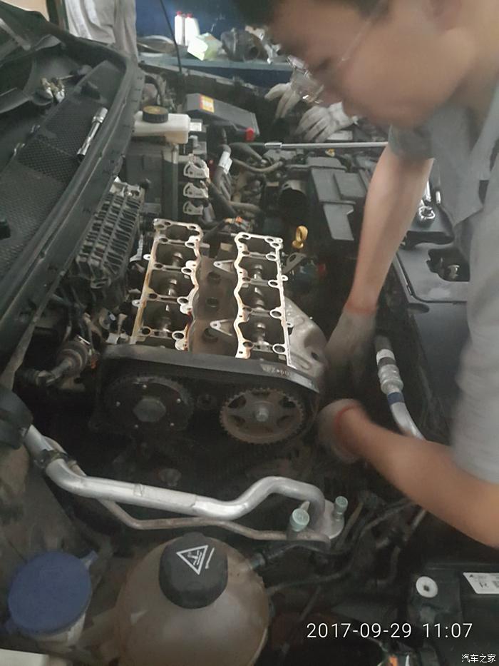 标致14款 自豪 1.8l 408 烧机油 更换活塞环 直播