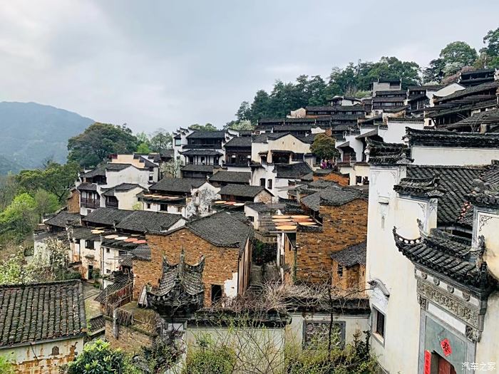 春雨过后的上饶篁岭村