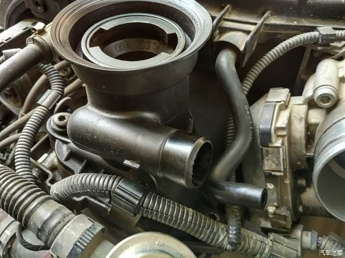 【图】节气门电磁阀下面有油续_宝来\/宝来经典