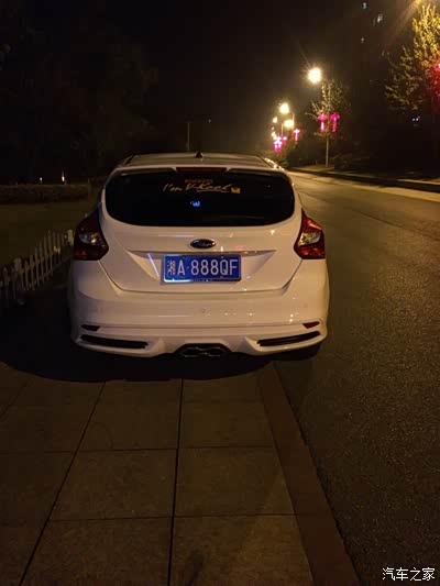 【图】15款福克斯改装ST后杠及排气多少米