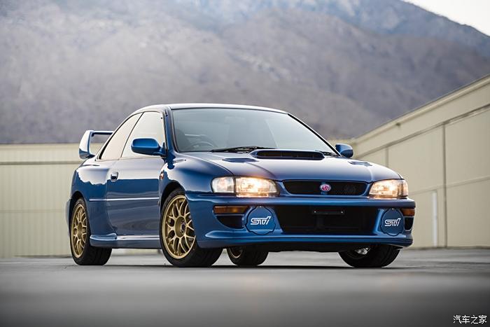 斯巴鲁 impreza 22b sti