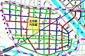 利好大中原国际汽车城周边市政道路建设顺利