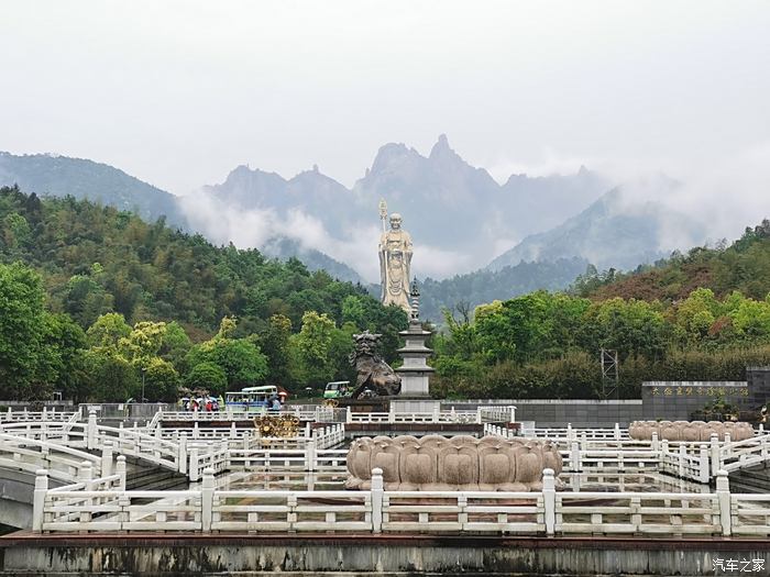 雨后游览九华山确实美