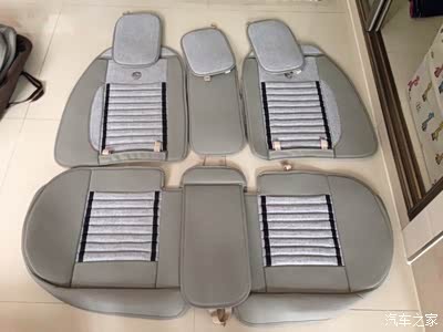 上汽车四季坐垫安装作业,带图解安装过程