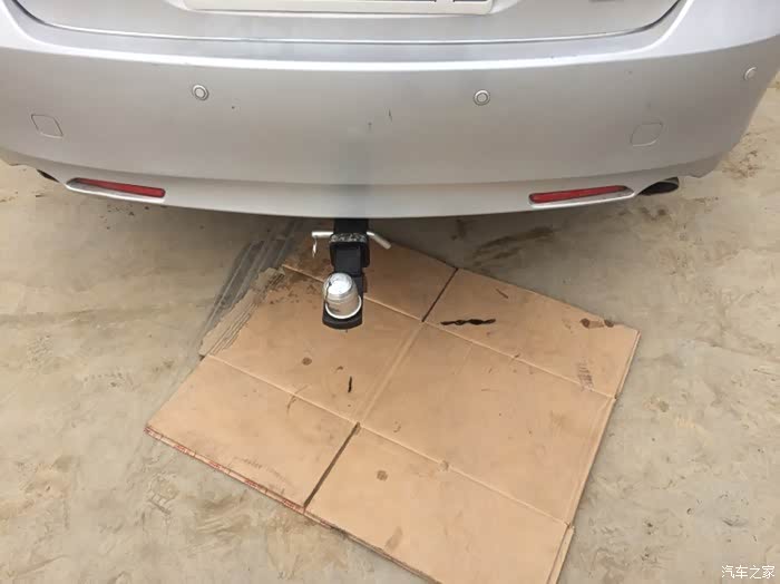 自制锐志拖车杠流氓钩