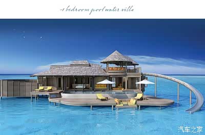 马尔代夫Soneva新建带滑梯的水屋的酒店~ 带