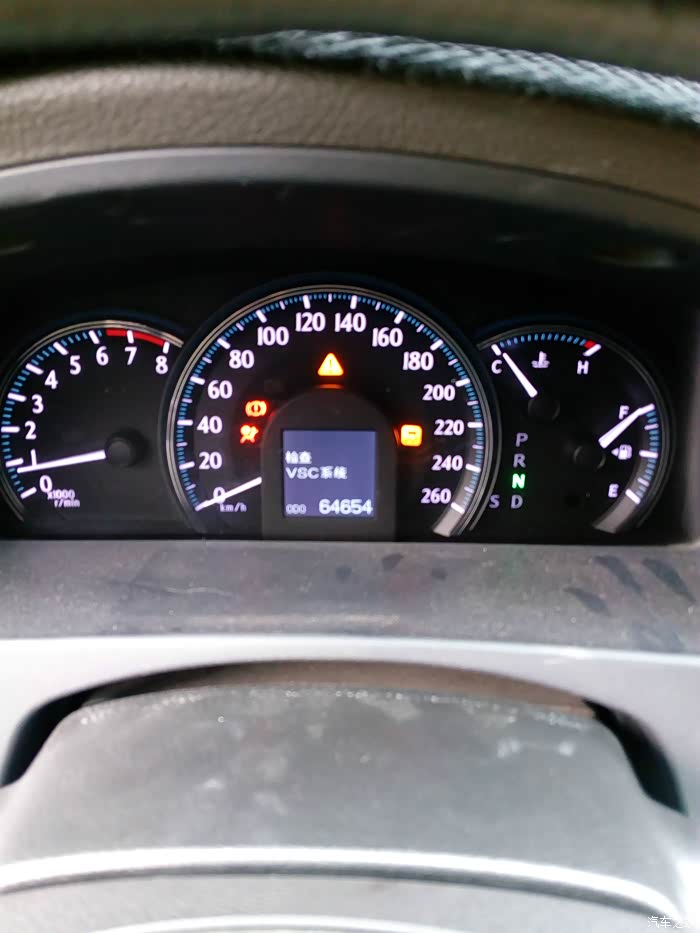 【图】叹号VSC气囊灯亮,13代 有换过游丝或转