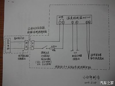 利亚纳a 手动空调改自动控制备忘录