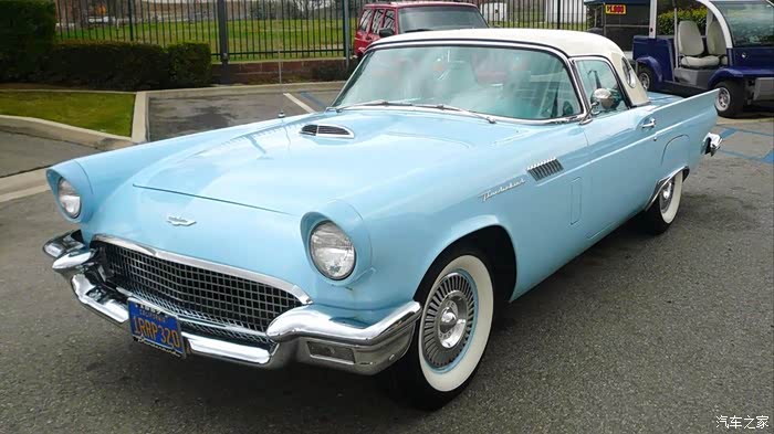 【图】老爷车 - 福特雷鸟 1957 (Ford Thunderbird 57)_二手车论坛_汽车之家论坛