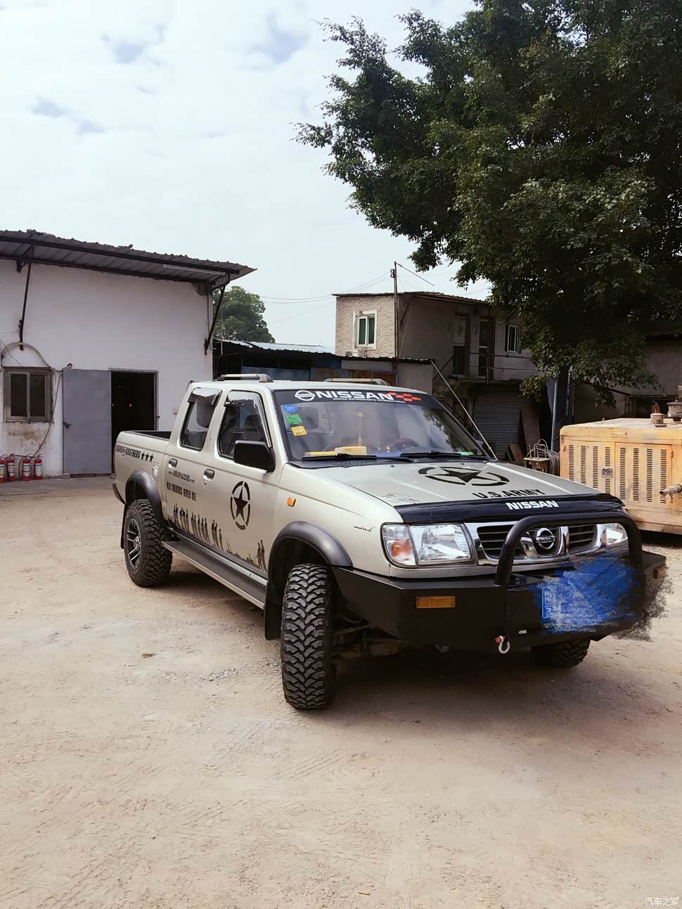 d22皮卡！老母猪的春天