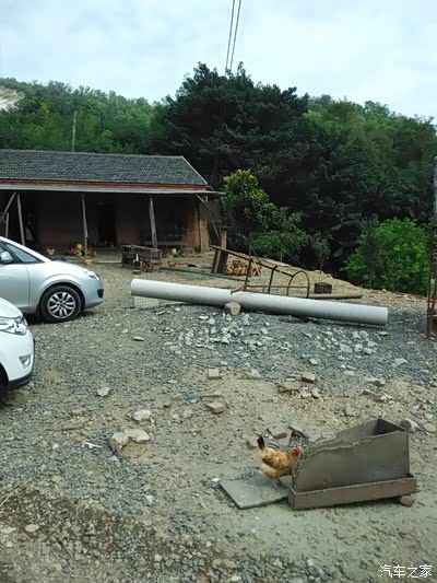乘用车安徽车友会自驾游之桥头集山林养鸡场逮