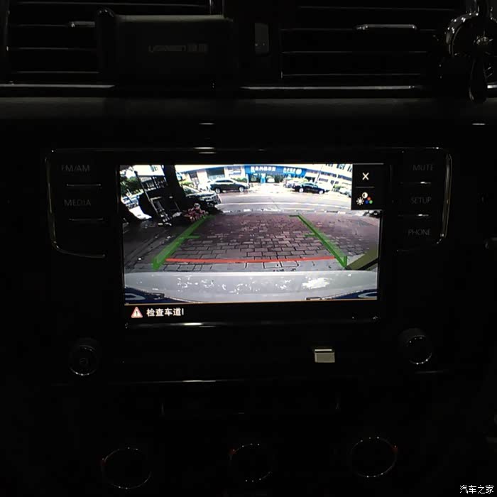 【图】18款速腾自动舒适版原厂显示屏可以刷