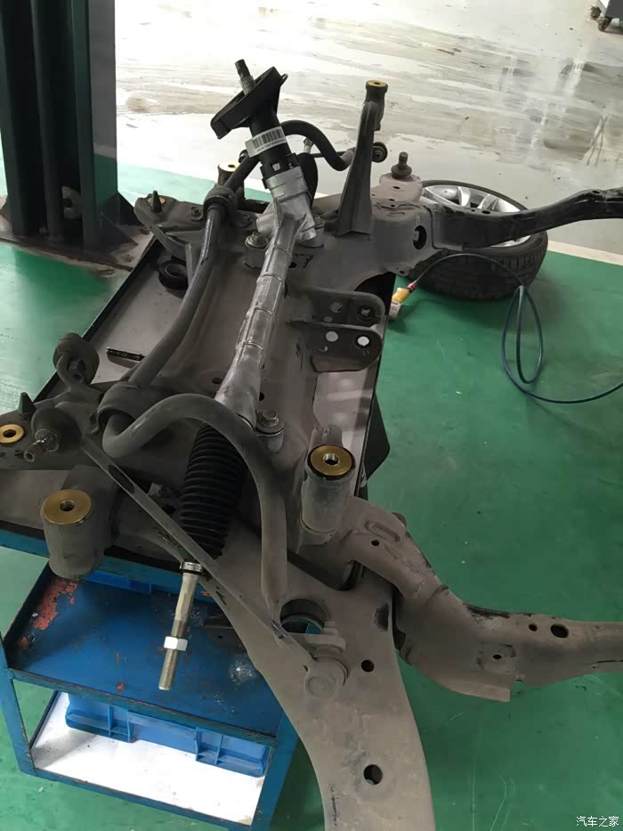 【图】方向机走烂路异响。索赔方向机