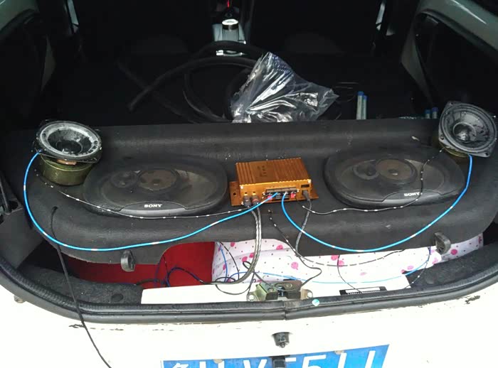 【图】加装功放和喇叭出现电流声,你们都怎么