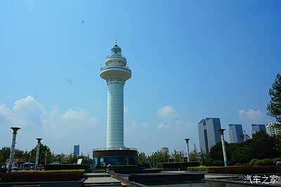 湘藉车友在山东~日照灯塔公园_山东