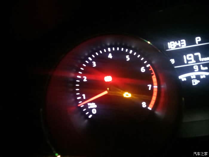 【图】蔚领提车后发动机节气门故障亮黄灯,4S
