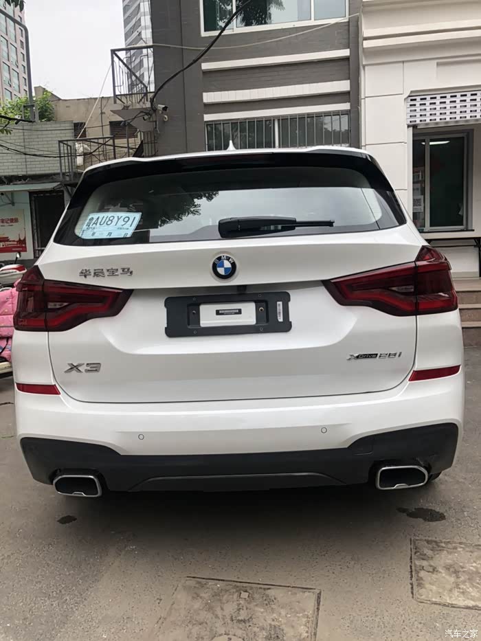 纪念一下,第二辆车宝马x3矿石白28i