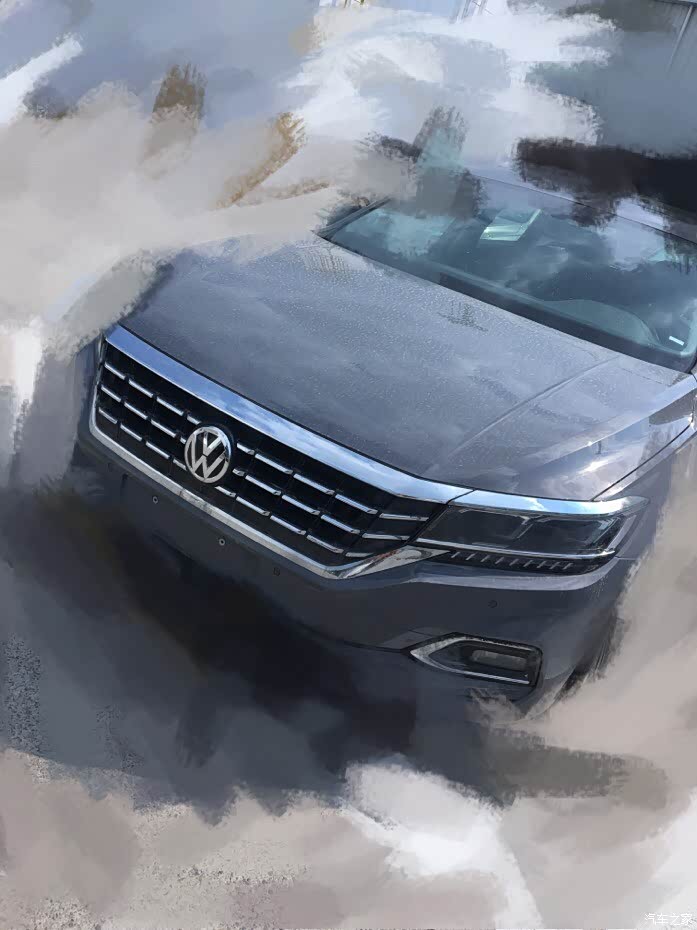 新帕萨特水晶灰是什么样子