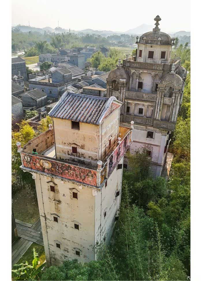 一路向南开平碉楼之锦江里