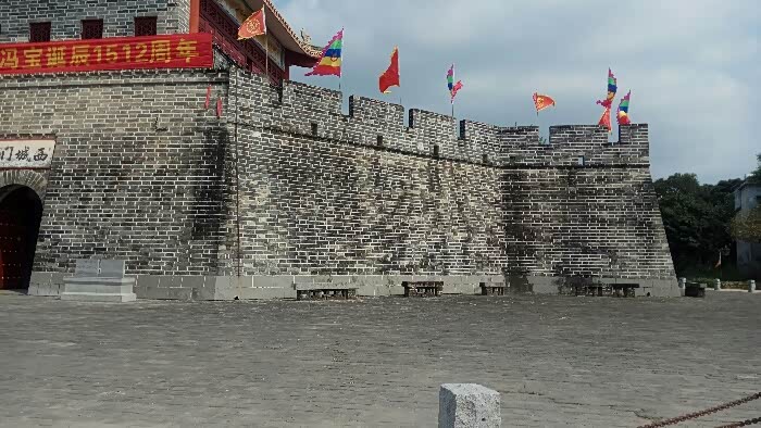 大白带你观赏长坡旧城遗址古城建筑风貌