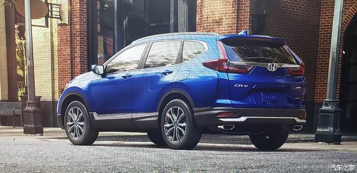 2020美版crv混动来袭增加不少配置19寸大轮圈