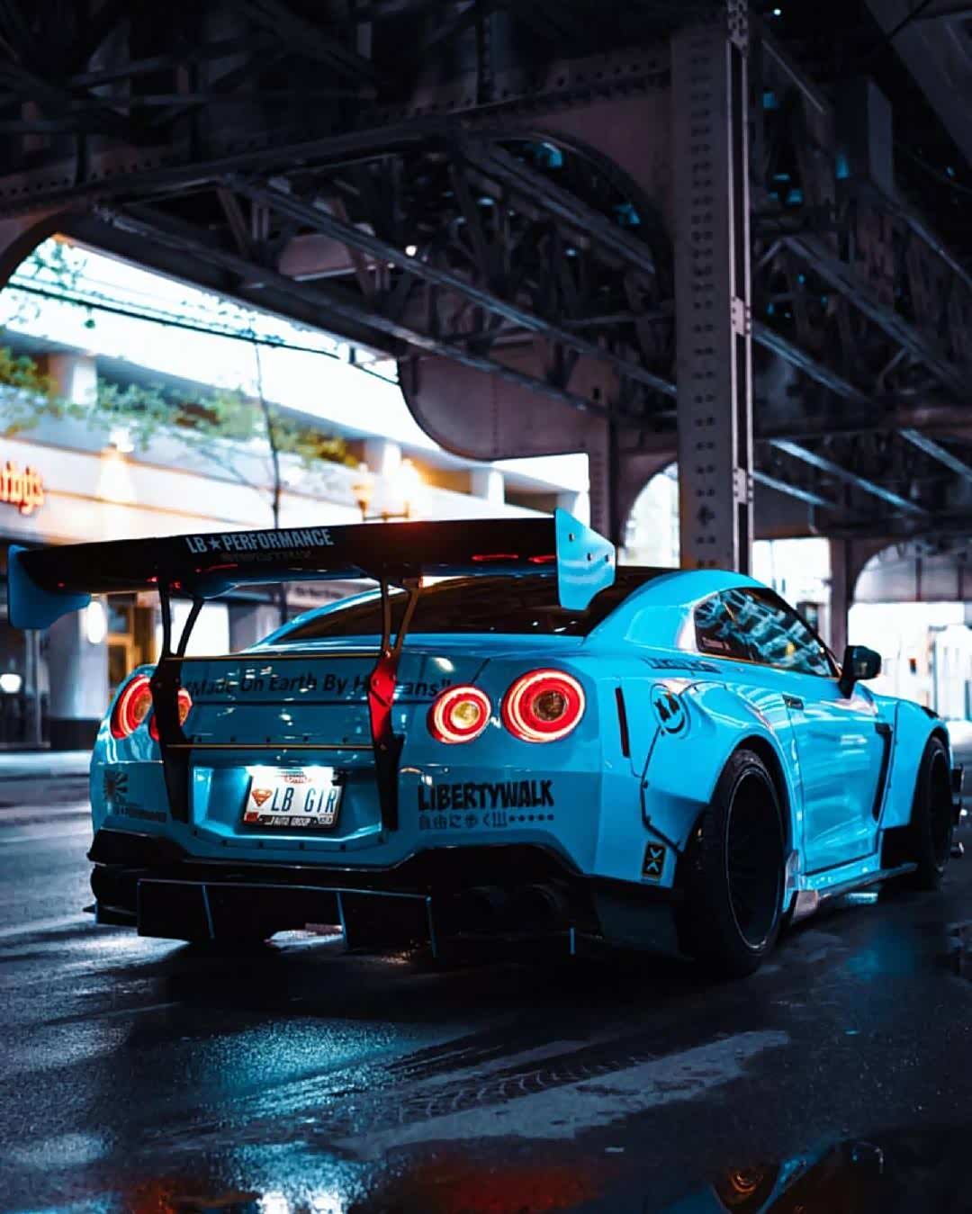 nissan gtr (r35) 炫酷造型.