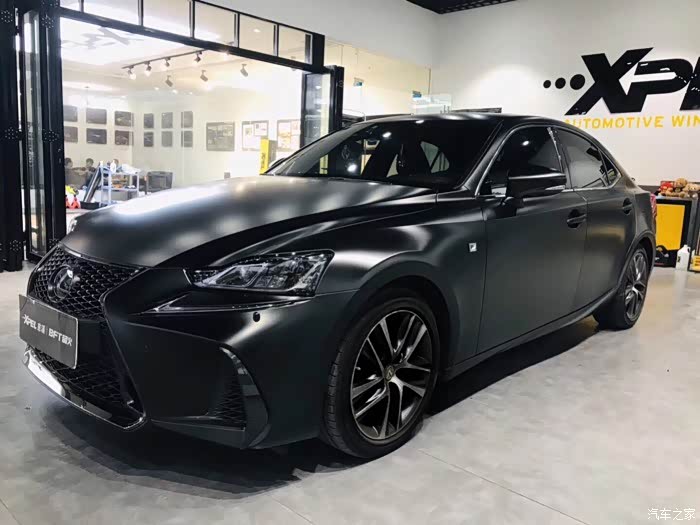 【图】2017款is300 f黑武士 改色膜电光黑_雷克萨斯is论坛_汽车之家