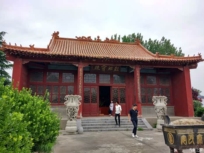 驾着野马t80寻徐州小景点大彭镇四个历史文化遗迹