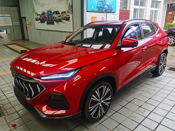 长安欧尚x5玛莎脸加红色涂装感觉比unit还好看