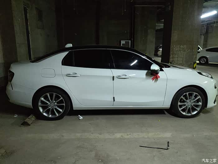 领克03白色型pro提车作业,求加精.