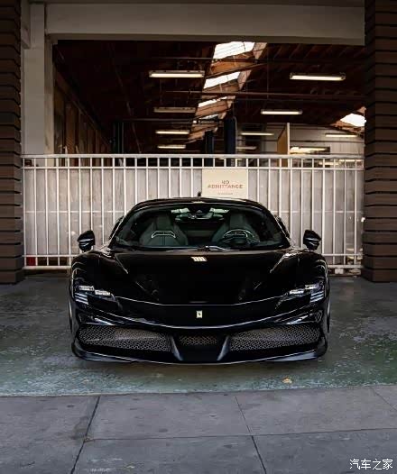 法拉利 sf90 黑武士系列,帅吗