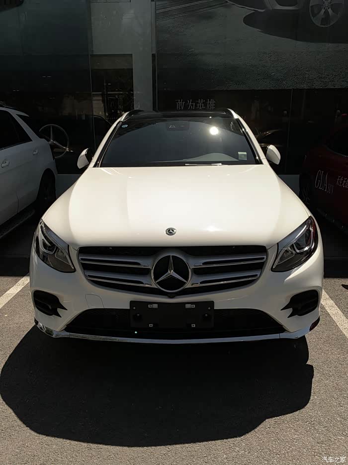 交作业白色glc260l豪华