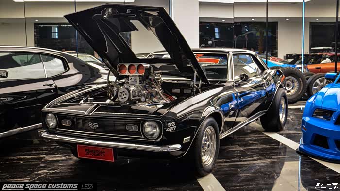 美式肌肉的魅力 速度与激情7范迪塞尔的座驾——科迈罗ss427.