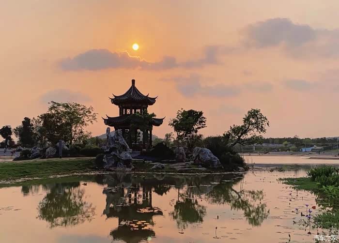 万物复苏送福利小鹏车主带你游人才岛潮头中央公园