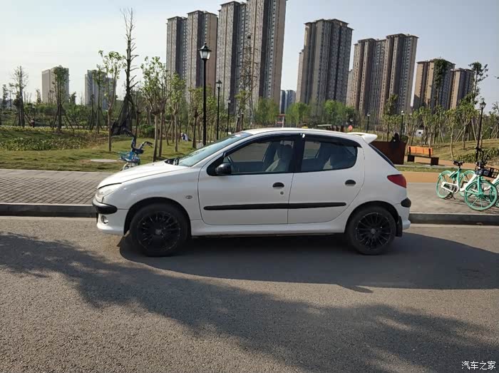 【图】成都出白色206一台,1.6手动档_标致206论坛_汽车之家论坛