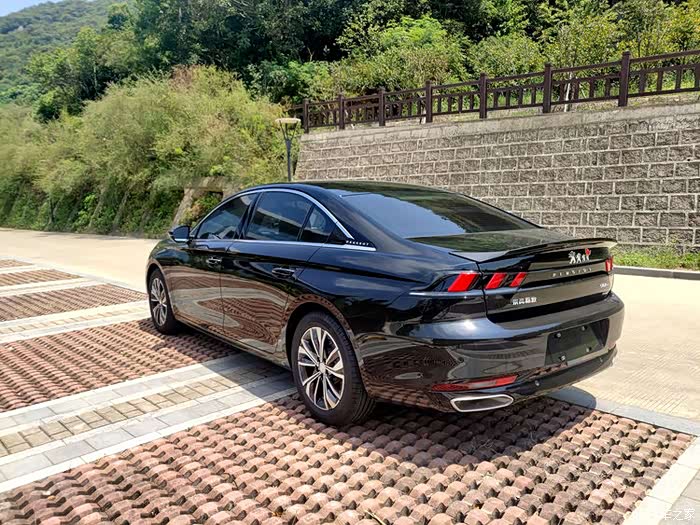 【图】508l加装尾翼确实帅,惊现宁波铁粉老板一枚_标致508论坛_汽车之