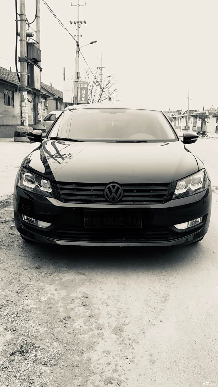 17款帕萨特改装黑武士