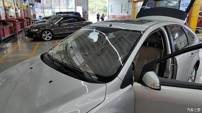 【图】福克斯更换前挡风玻璃记录_福克斯论坛_汽车之家论坛