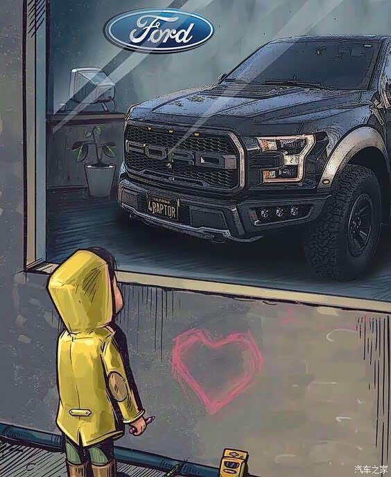 求橱窗男孩福特猛禽的图,谁有?谢谢