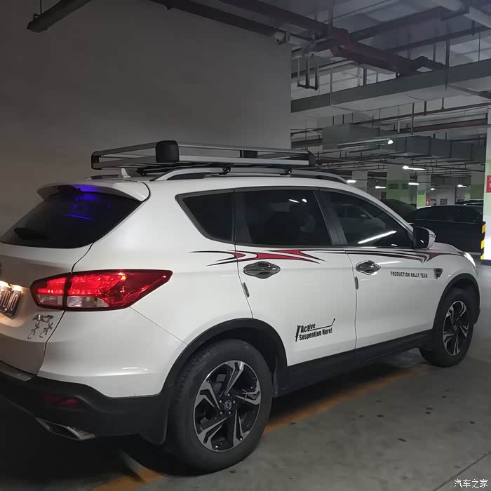 东风风神ax7自己改装