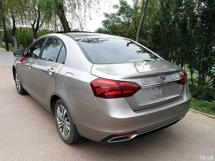 全新帝豪钛金灰真的漂亮!大家觉得呢?