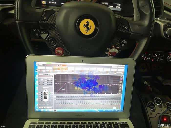 法拉利458音响加装音频处理无损升级音乐伴侣